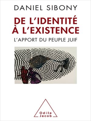 cover image of De l'identité à l'existence